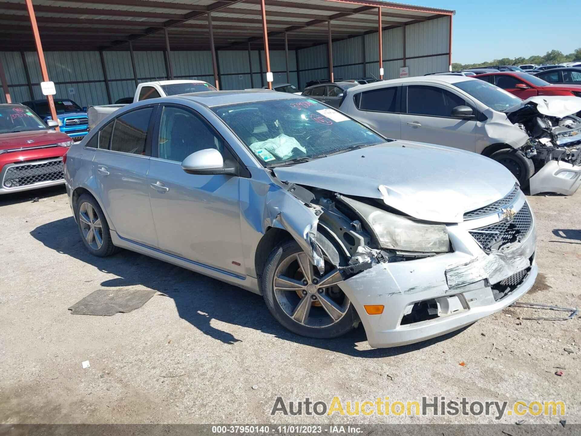 CHEVROLET CRUZE 2LT AUTO, 1G1PE5SB8D7314237