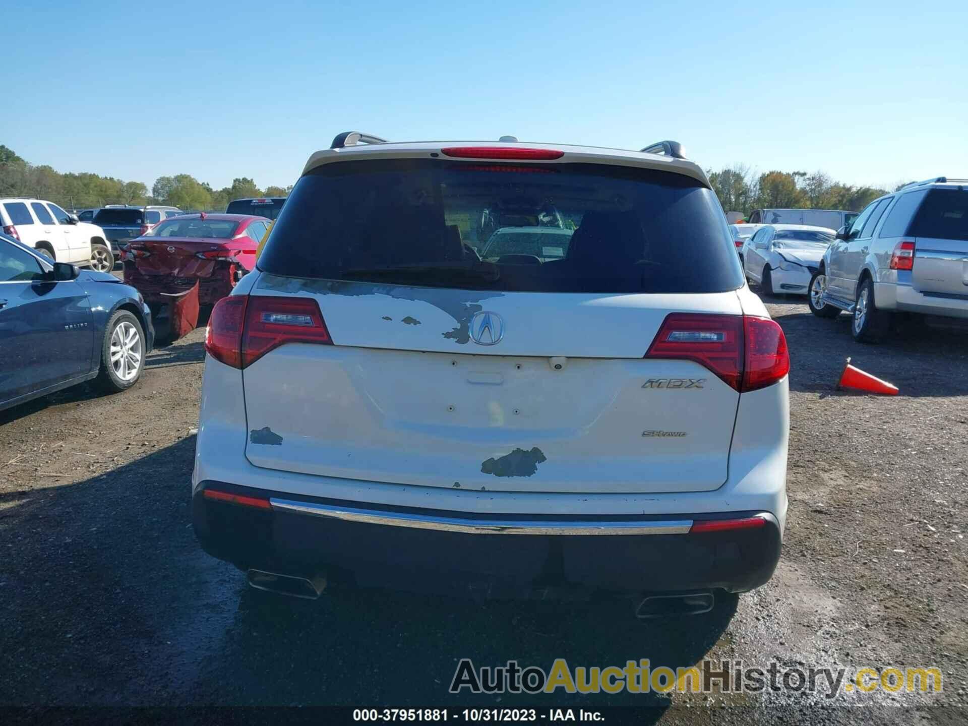 ACURA MDX TECHNOLOGY PACKAGE, 2HNYD2H3XDH519327