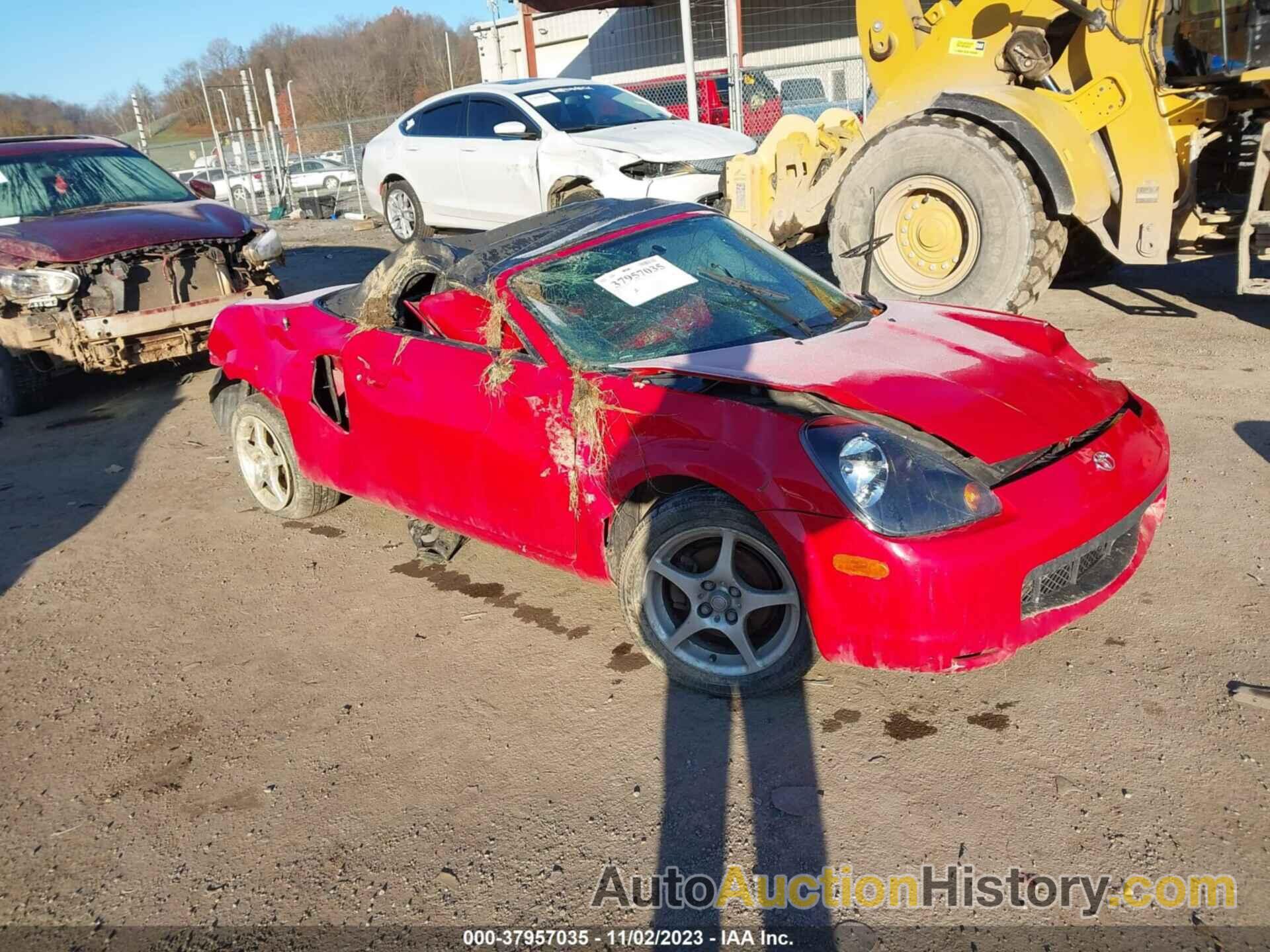 TOYOTA MR2 SPYDER BASE (M5), JTDFR320210026373