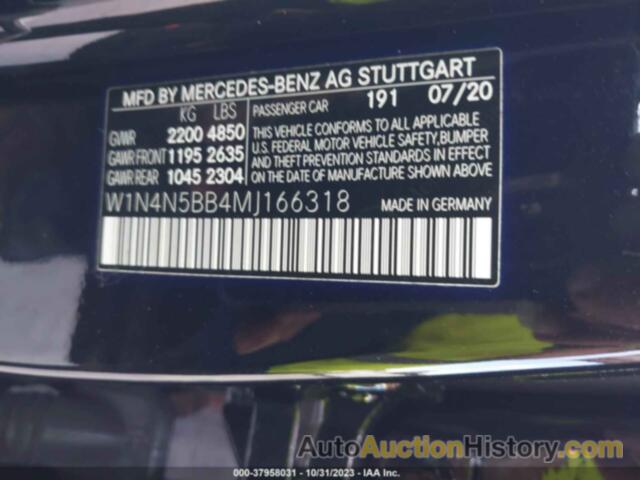 MERCEDES-BENZ AMG GLA 35, W1N4N5BB4MJ166318