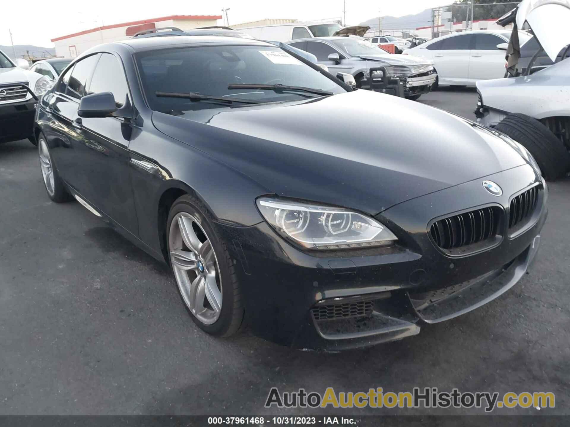 BMW 640I GRAN COUPE XDRIVE, WBA6B8C5XFD453843