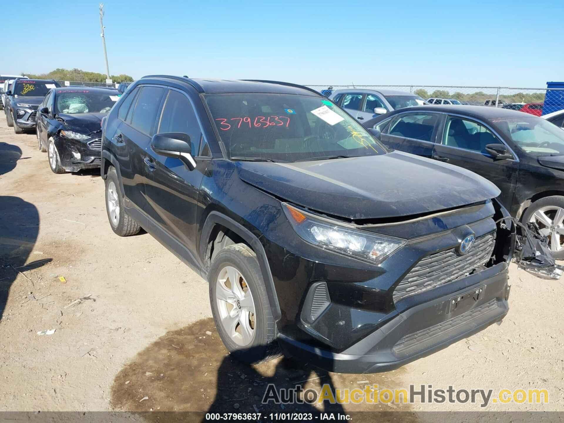 TOYOTA RAV4 LE HYBRID, JTMLWRFV2MD116110