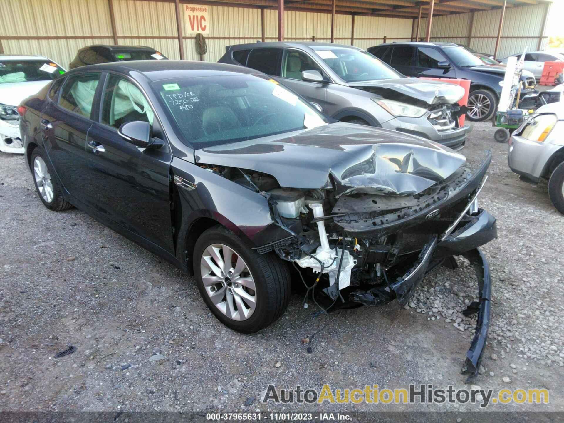 KIA OPTIMA S, 5XXGT4L35JG195824