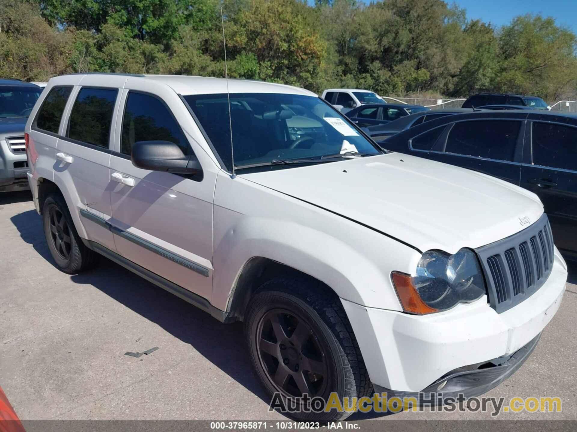 JEEP GRAND CHEROKEE LAREDO, 1J8GS48K58C121289