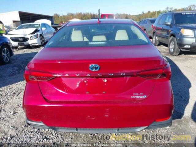 TOYOTA AVALON HYBRID LIMITED/XLE/XSE, 4T1B21FB2KU003670