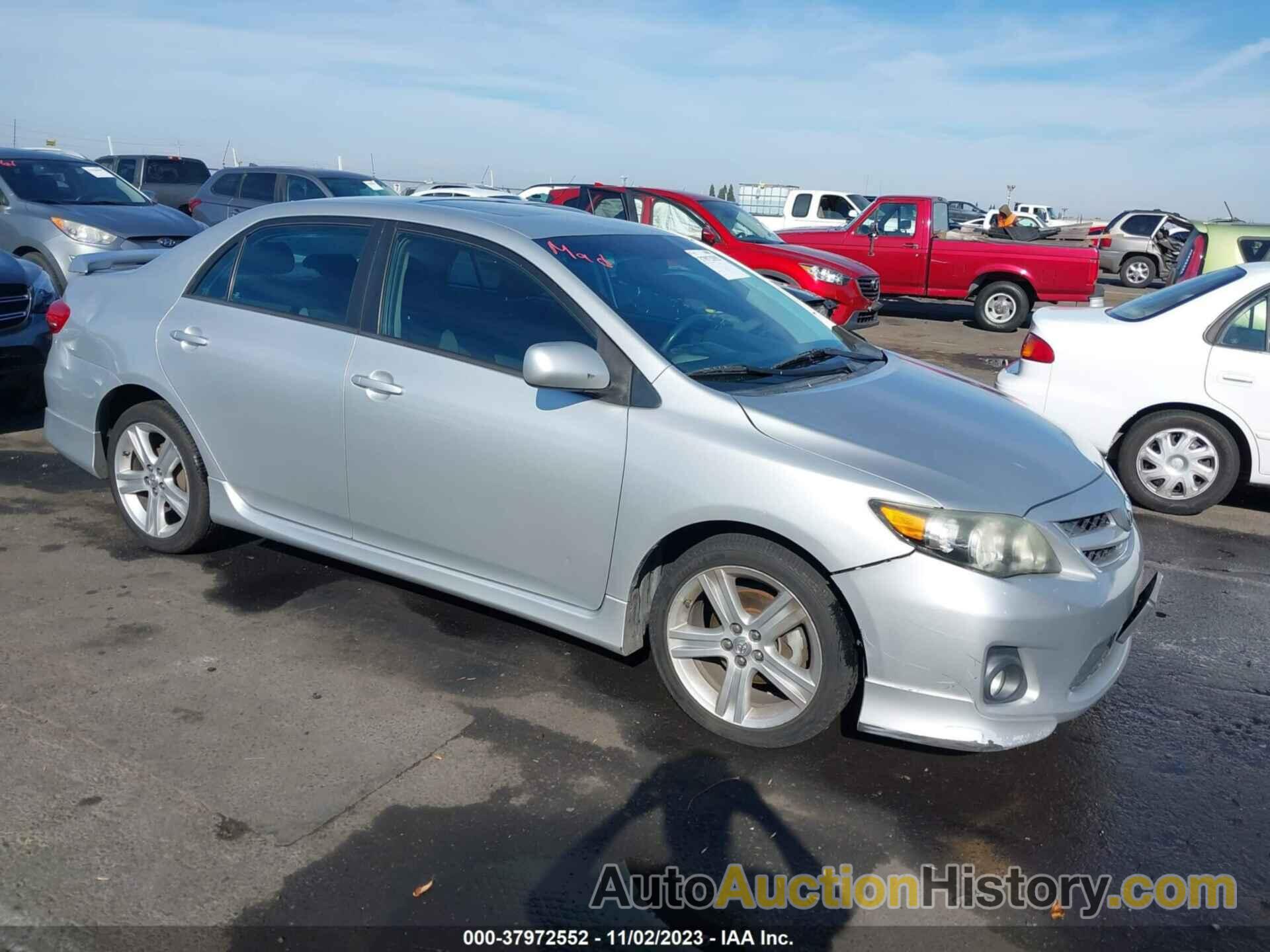 TOYOTA COROLLA S, 5YFBU4EE4DP115222