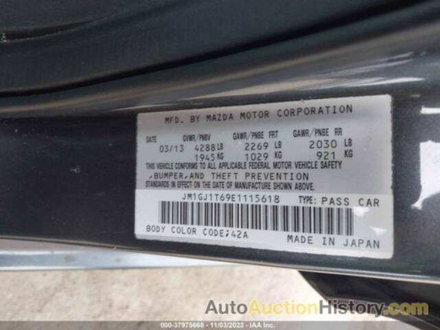 MAZDA MAZDA6 I TOURING, JM1GJ1T69E1115618