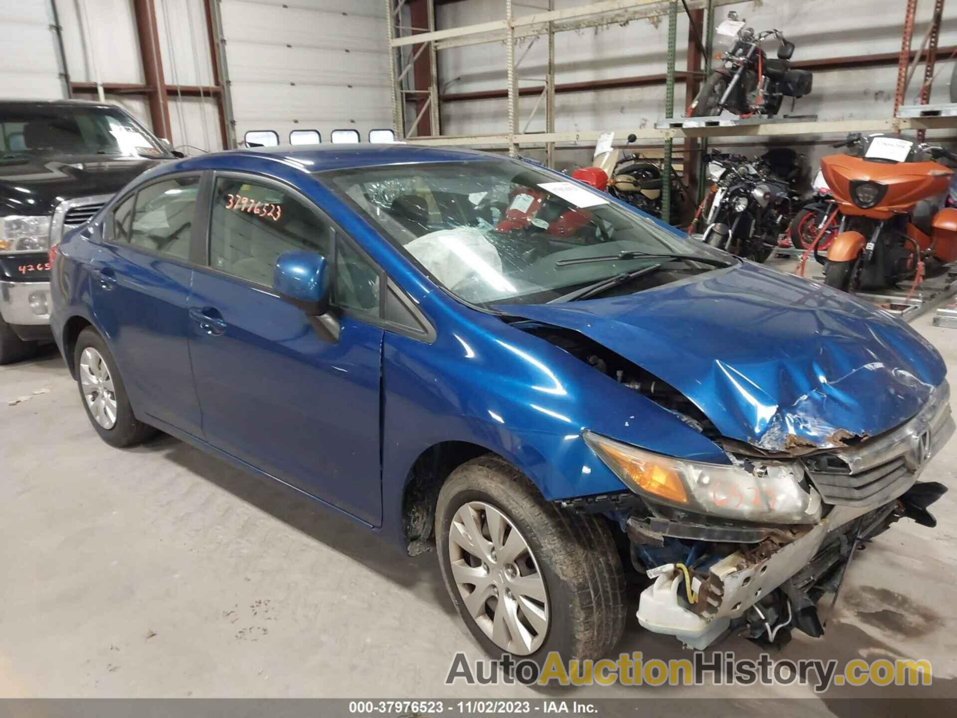 HONDA CIVIC LX, 19XFB2F55CE002325