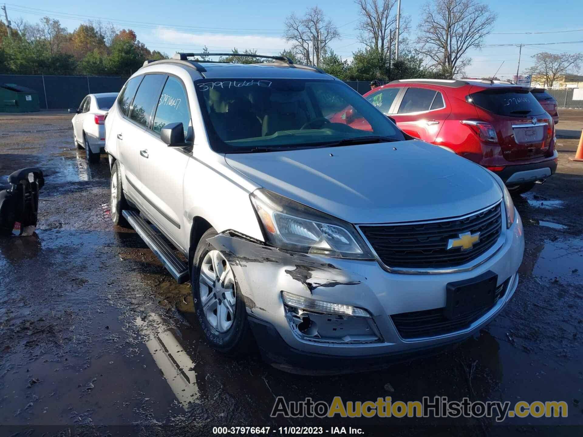 CHEVROLET TRAVERSE LS, 1GNKRFEDXDJ253959