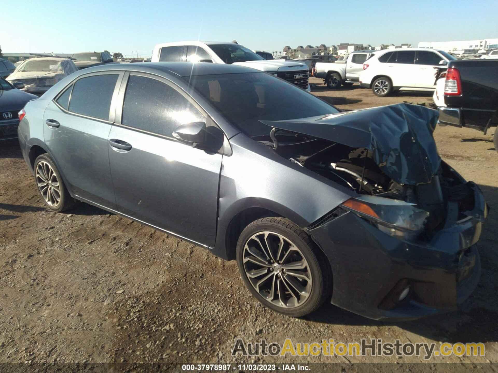 TOYOTA COROLLA S PLUS, 5YFBURHE3GP495747