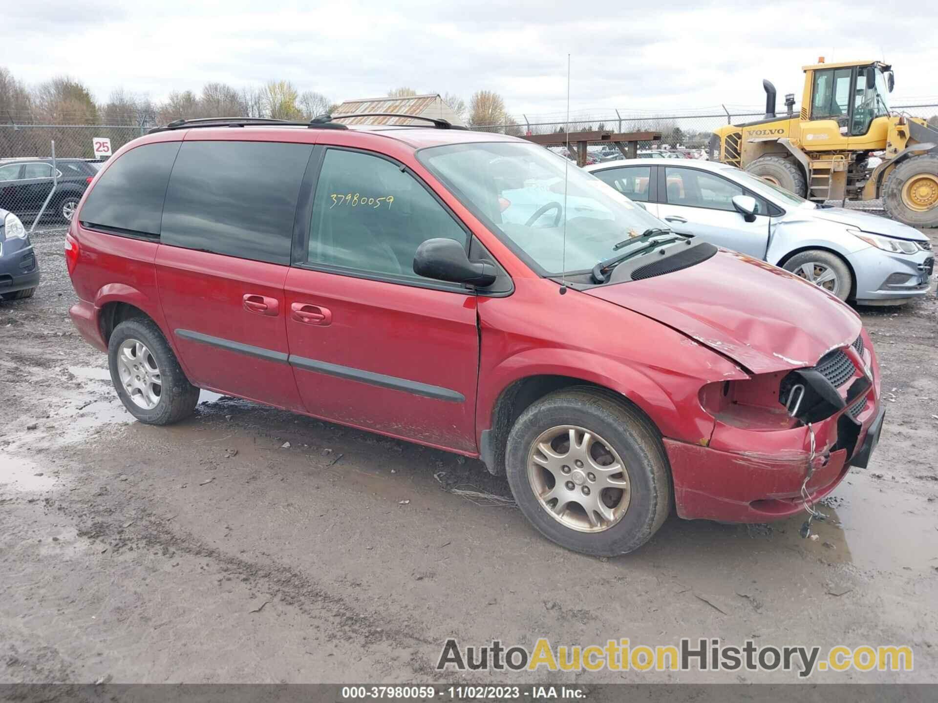 DODGE CARAVAN SXT, 1D8GP45R24B575799