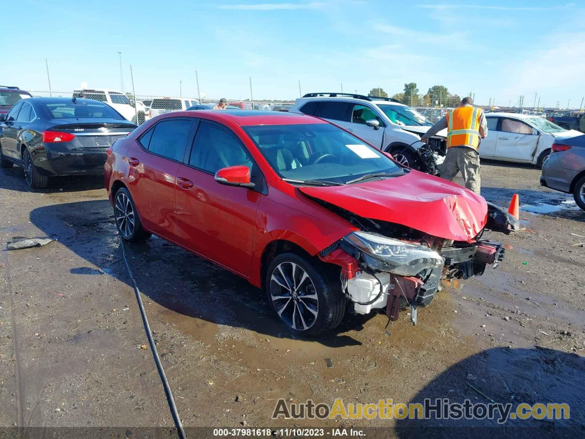 TOYOTA COROLLA XSE, 5YFBURHE8HP573148