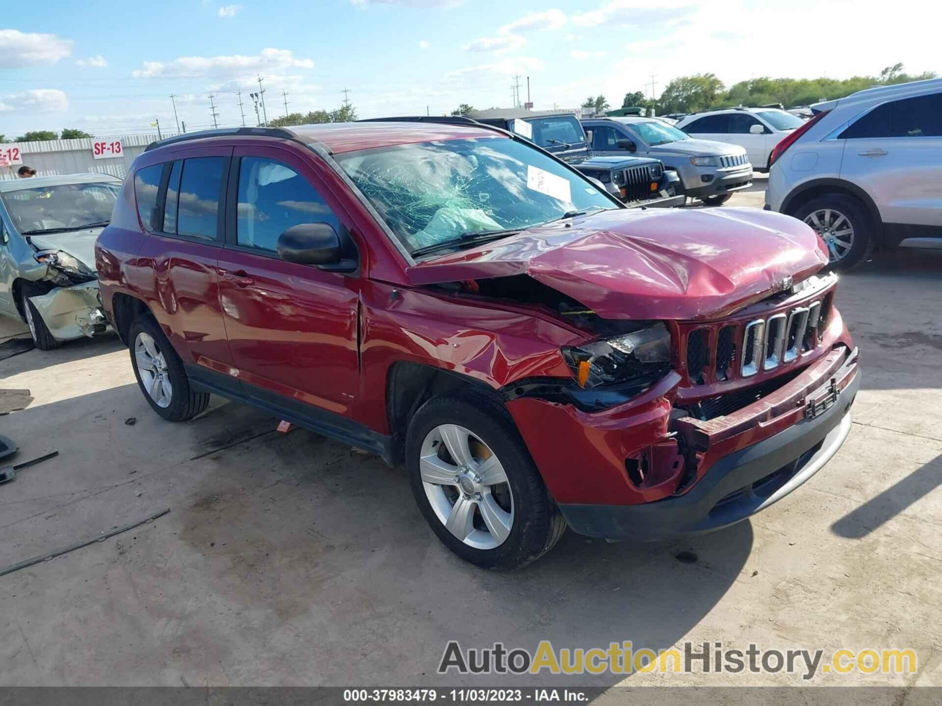 JEEP COMPASS SPORT, 1C4NJCBA4GD568409