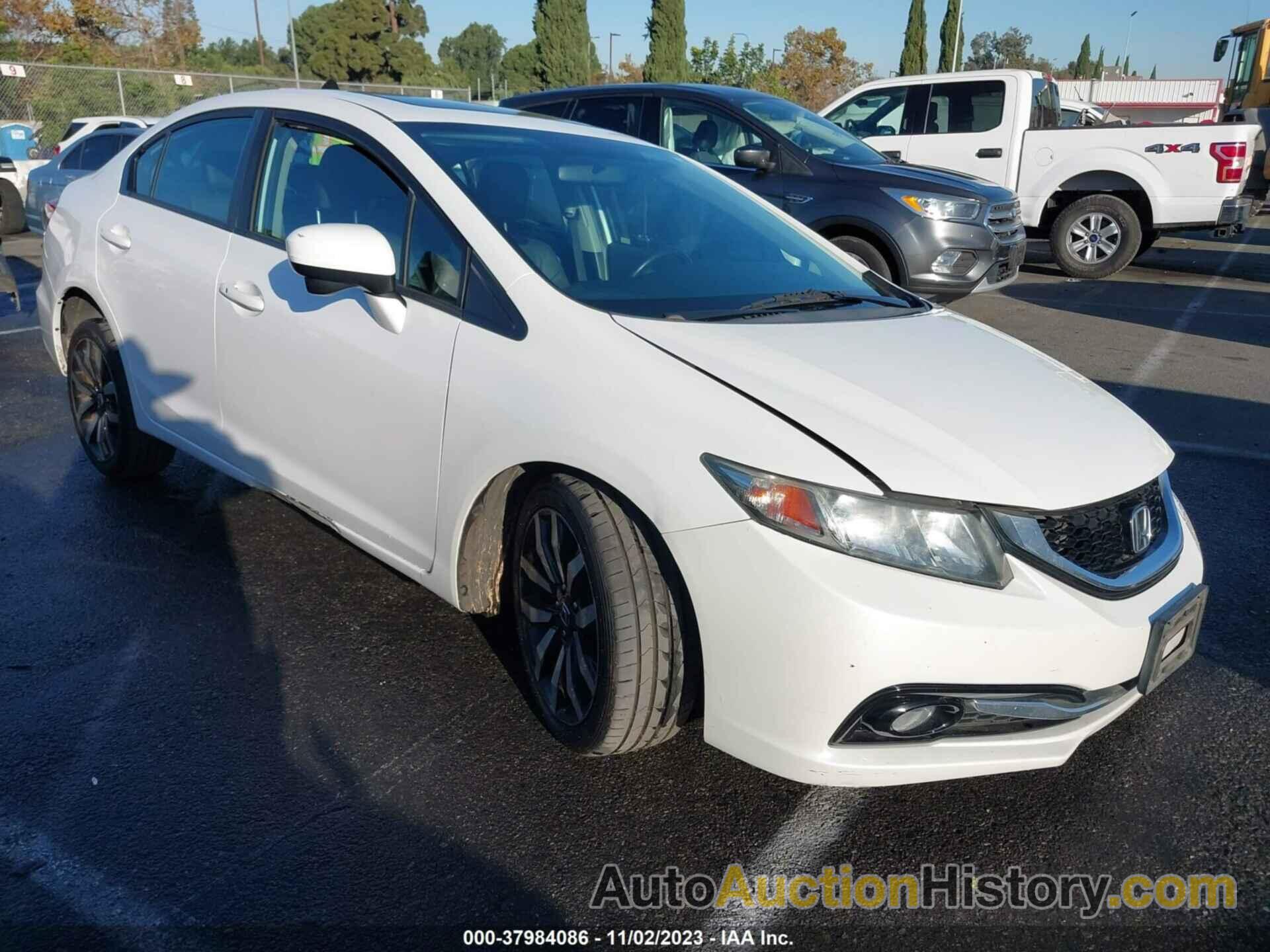 HONDA CIVIC EX-L, 19XFB2F98FE218645