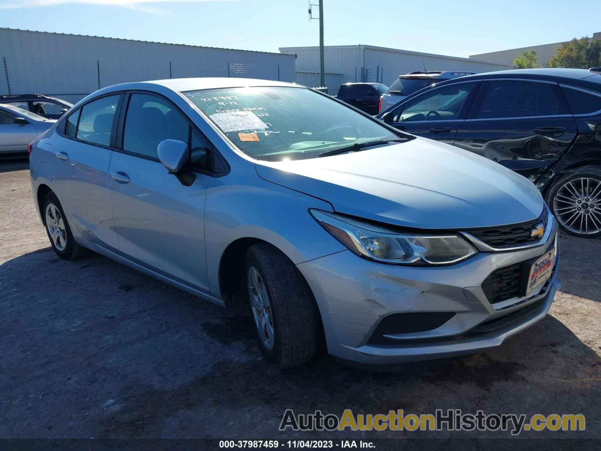 CHEVROLET CRUZE LS AUTO, 1G1BC5SM8H7221435