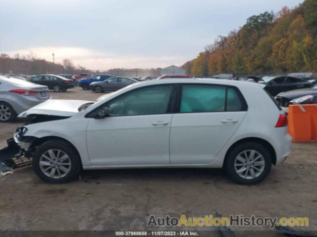 VOLKSWAGEN GOLF TSI S 4-DOOR, 3VW217AU5GM022628