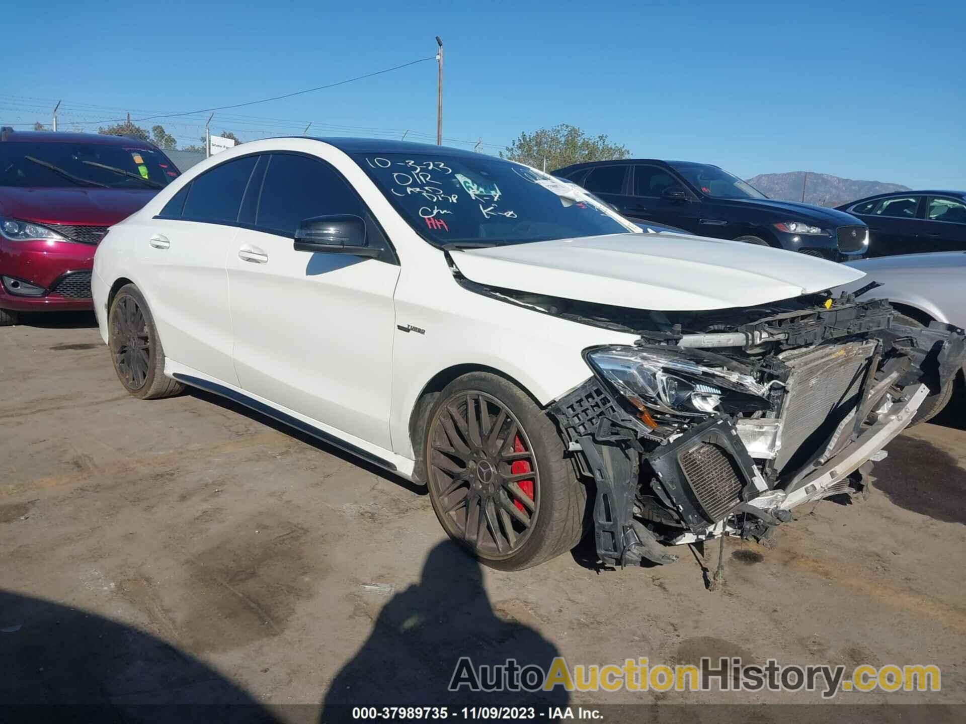 MERCEDES-BENZ AMG CLA 45, WDDSJ5CB4JN566219