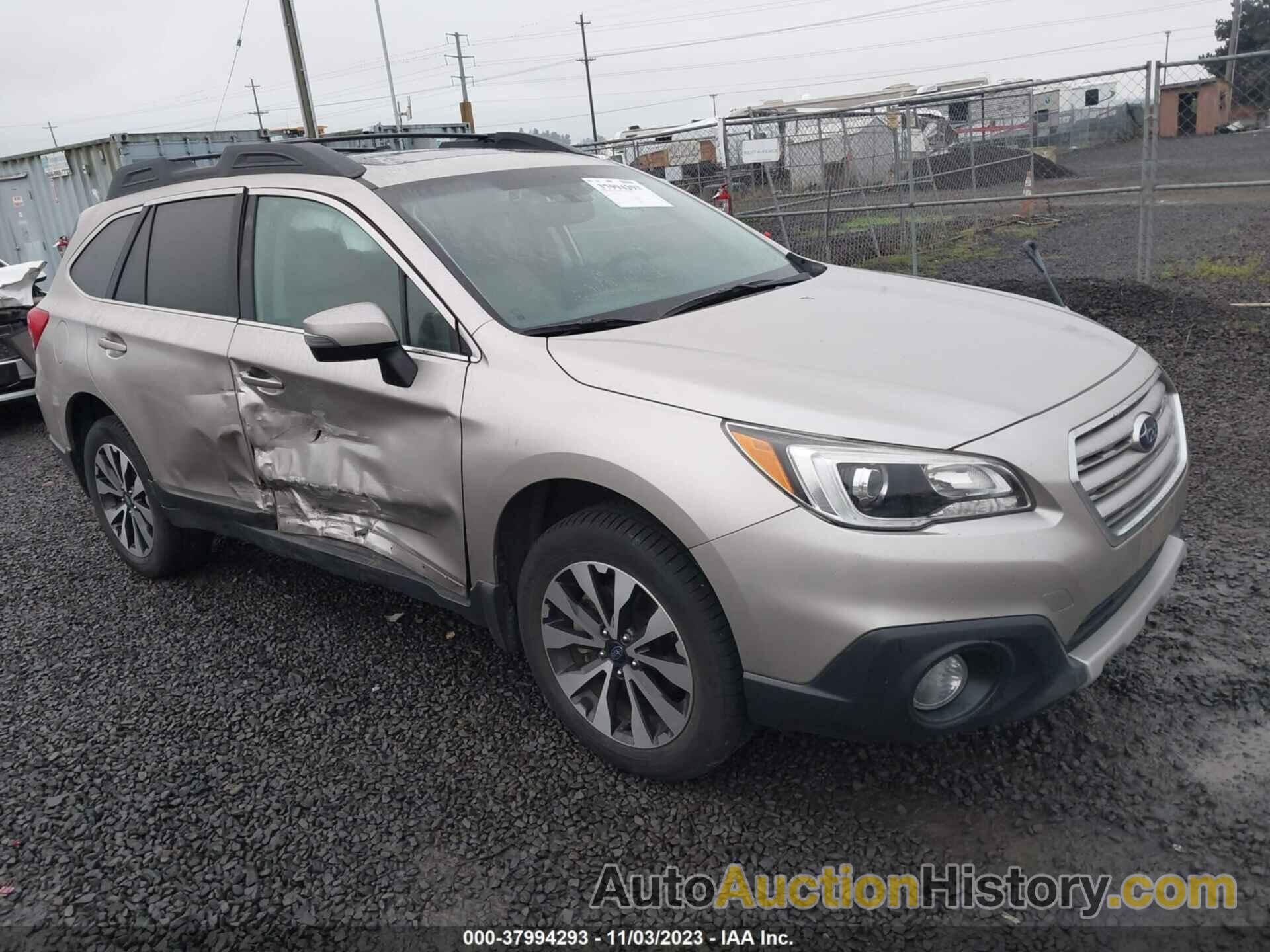 SUBARU OUTBACK 2.5I LIMITED, 4S4BSANCXG3336299