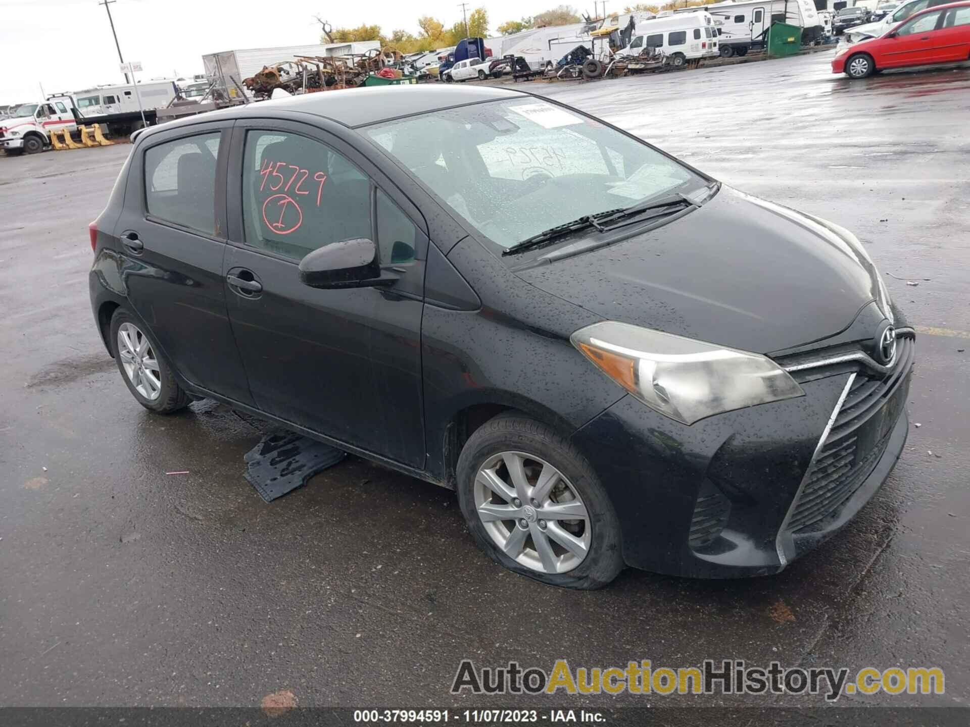 TOYOTA YARIS SE/LE/L, VNKKTUD33HA077356