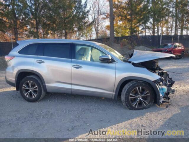 TOYOTA HIGHLANDER XLE V6, 5TDJKRFH7GS309083