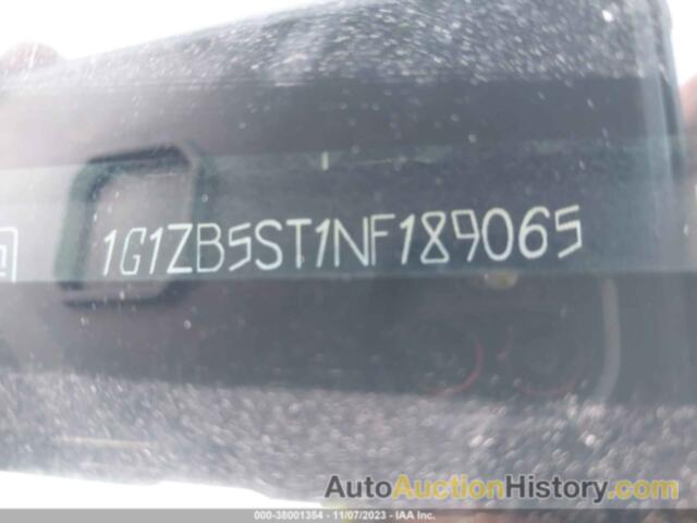 CHEVROLET MALIBU FWD LS, 1G1ZB5ST1NF189065