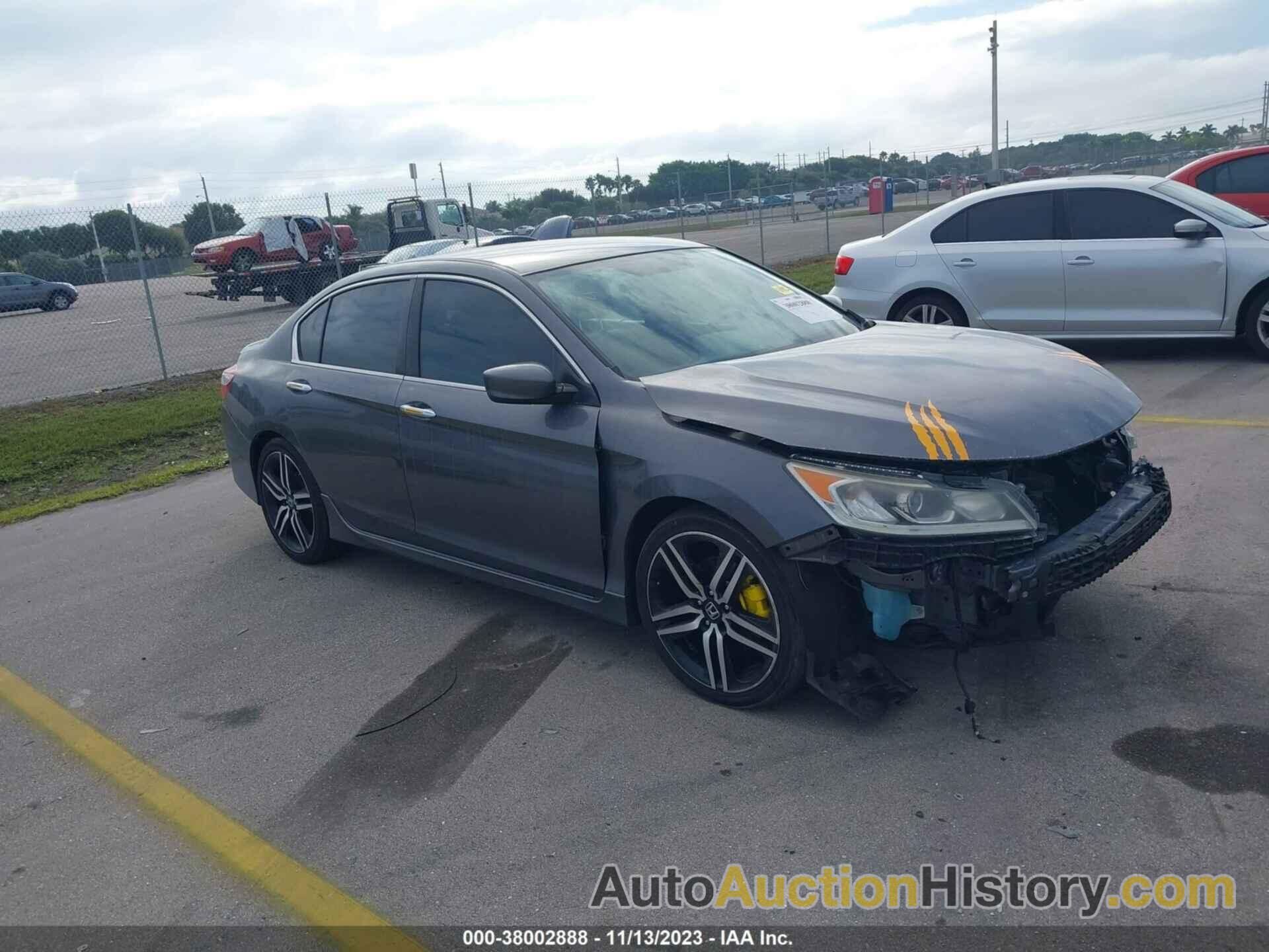 HONDA ACCORD SPORT SE, 1HGCR2F18HA006571