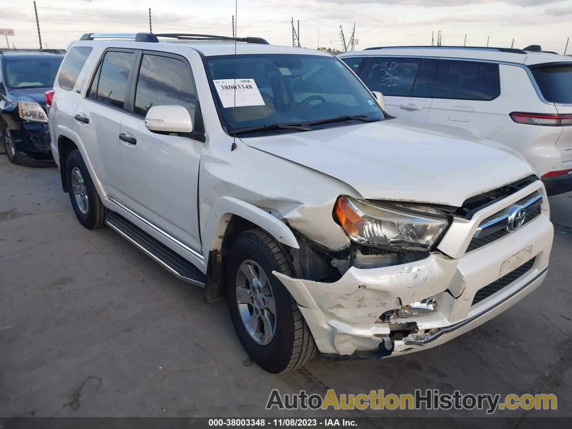 TOYOTA 4RUNNER SR5, JTEZU5JRXC5036867