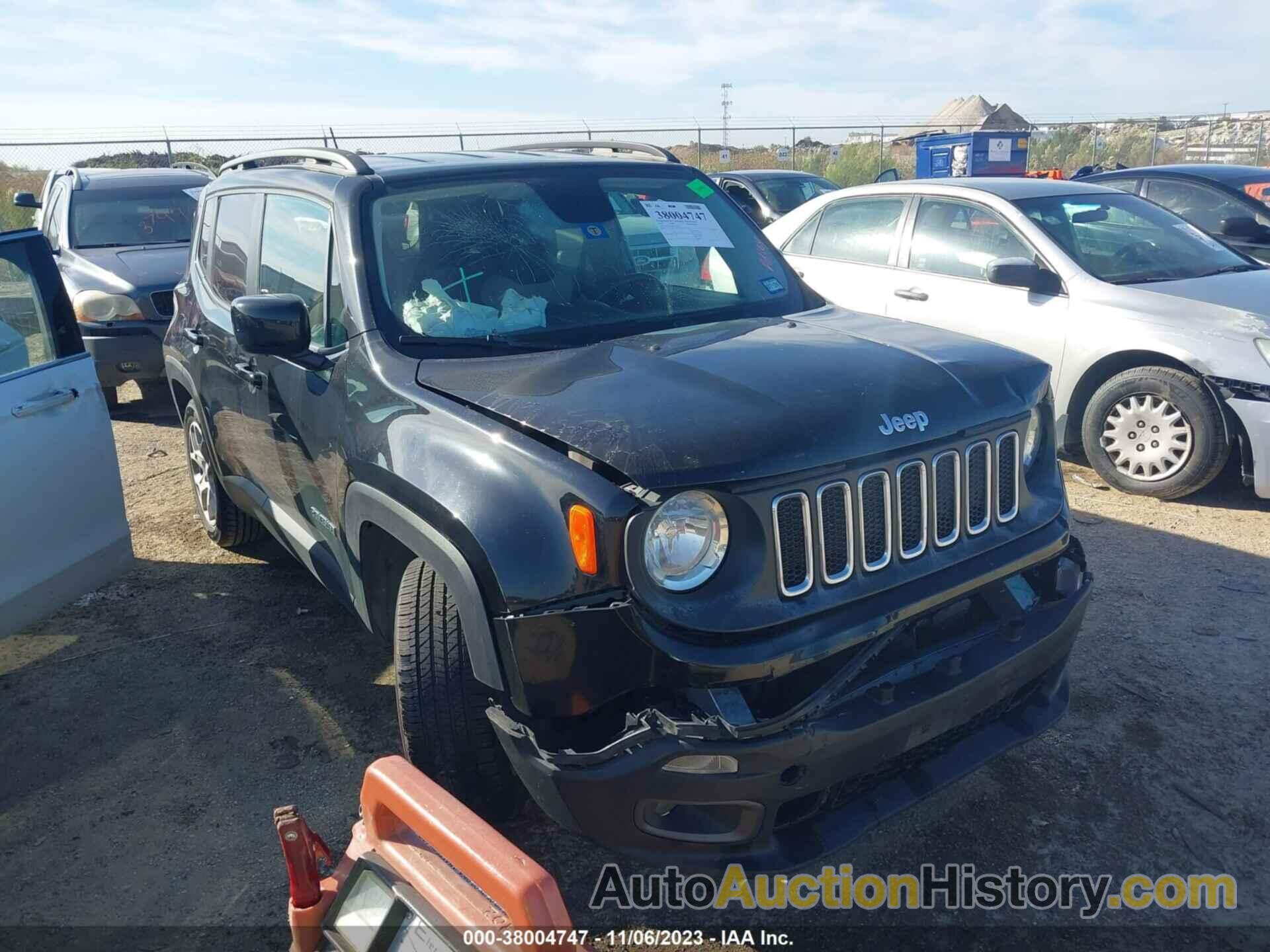 JEEP RENEGADE LATITUDE, ZACCJABT0FPB22397