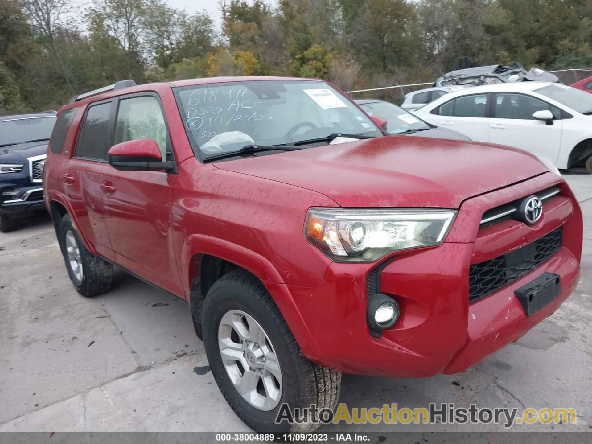 TOYOTA 4RUNNER SR5, JTEEU5JR9M5240172