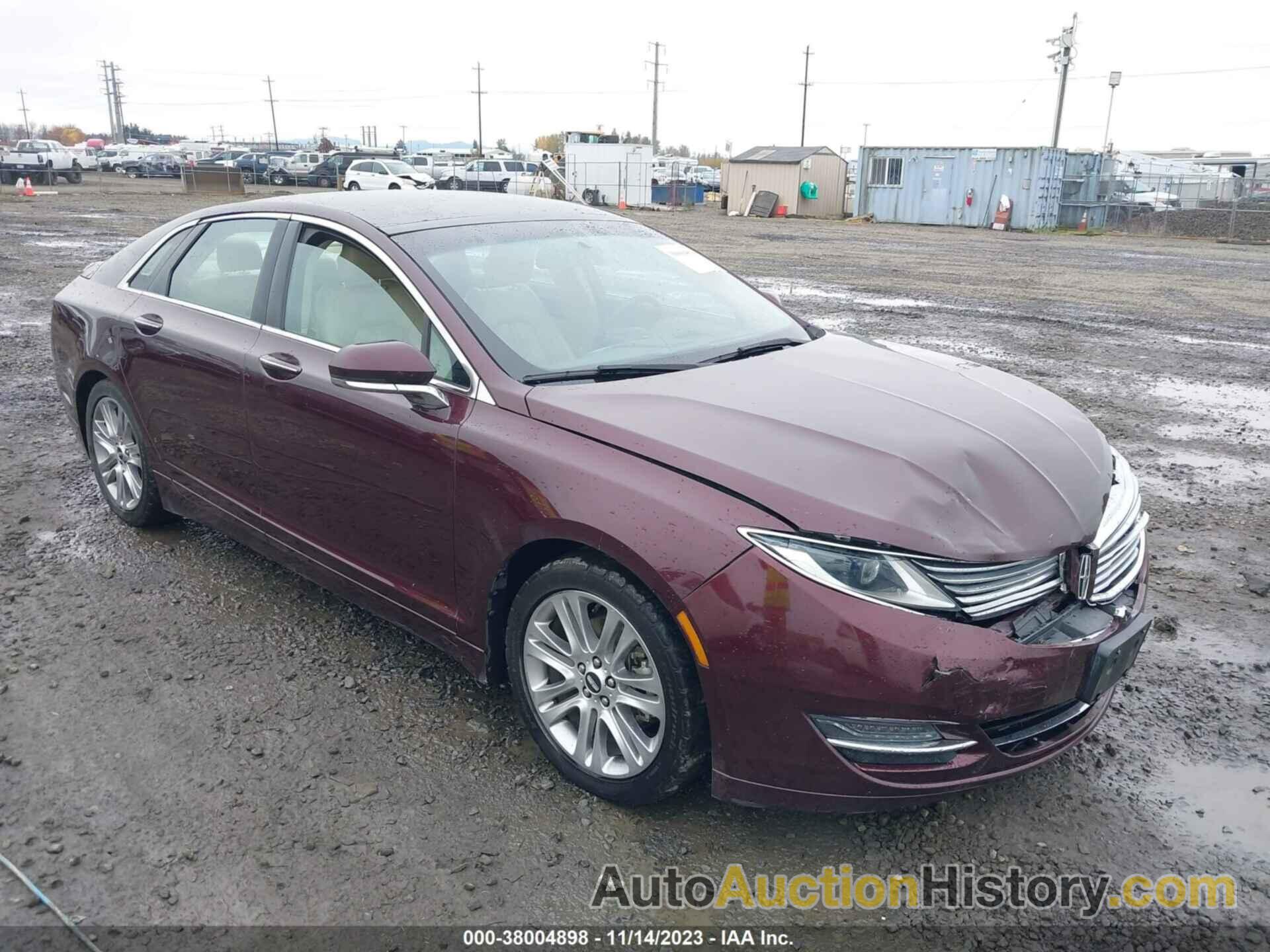 LINCOLN MKZ HYBRID HYBRID, 3LN6L2LU6DR804302