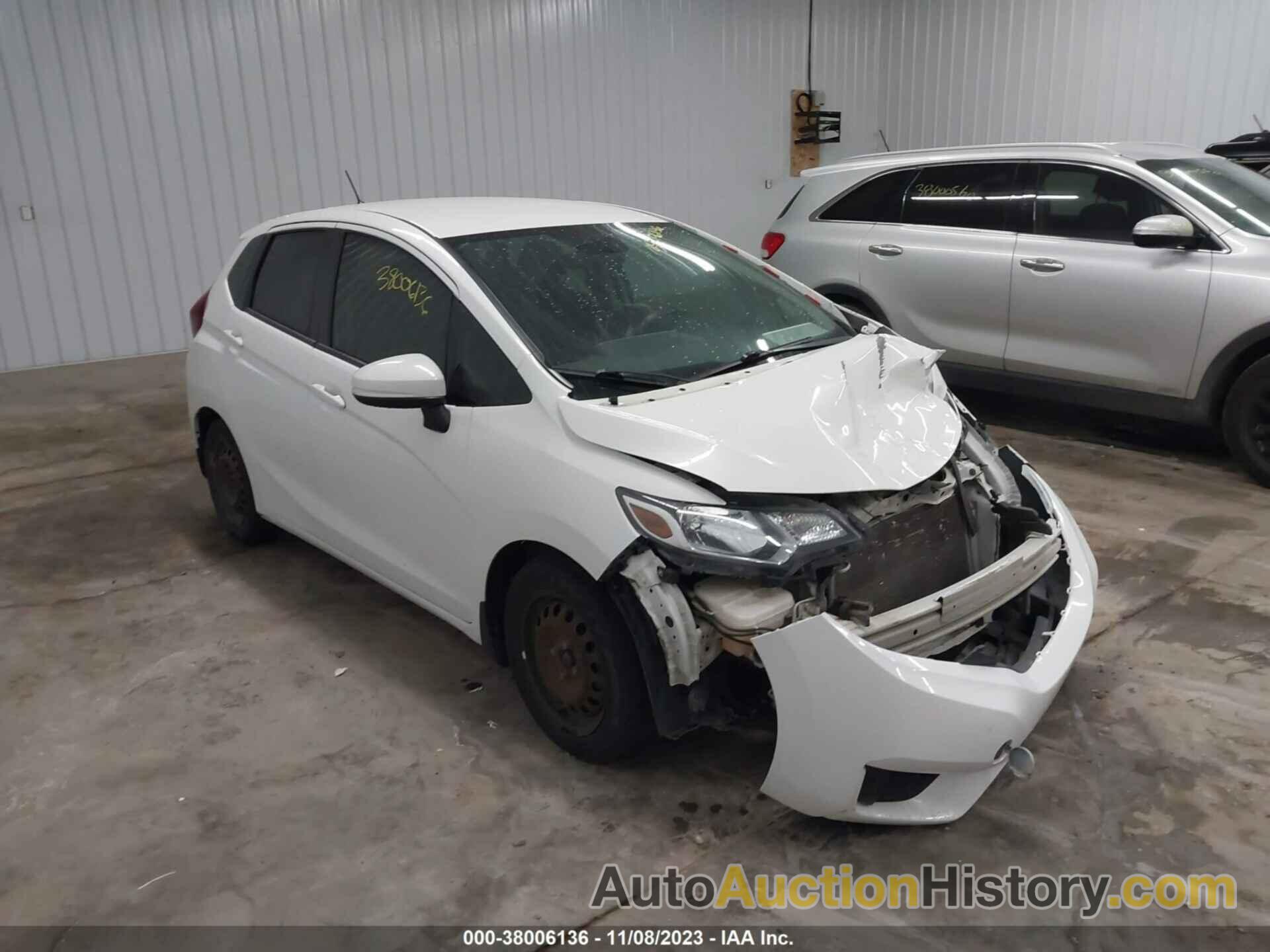 HONDA FIT LX, 3HGGK5G57FM766502