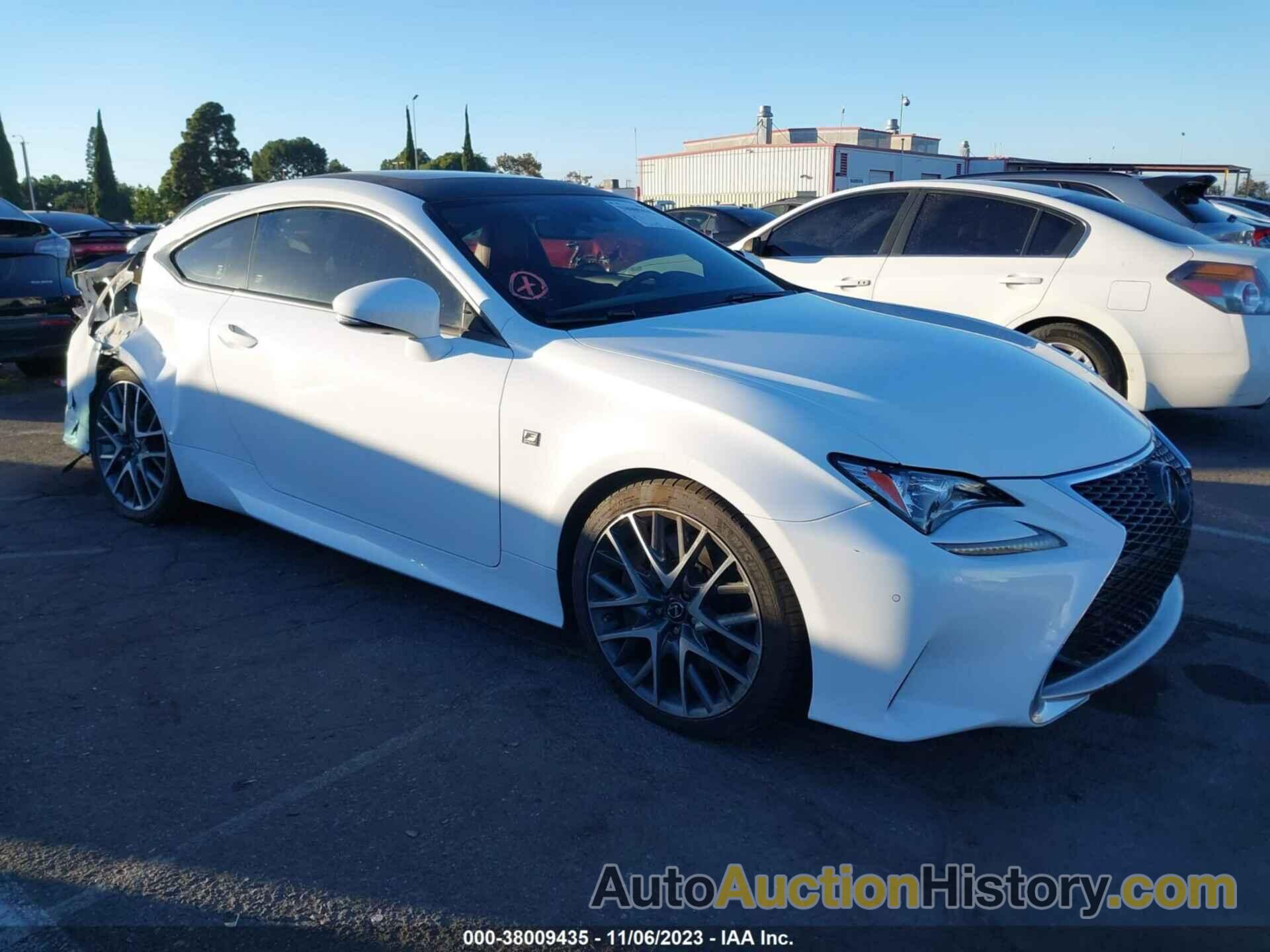 LEXUS RC 300, JTHHA5BCXJ5008369