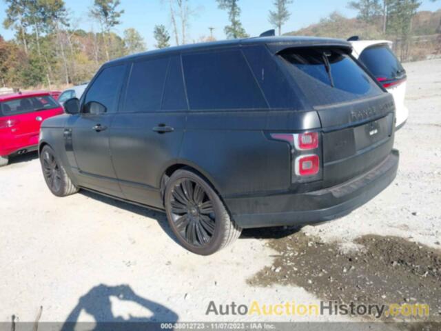 LAND ROVER RANGE ROVER 3.0L V6 SUPERCHARGED HSE, SALGS2SV8JA388256