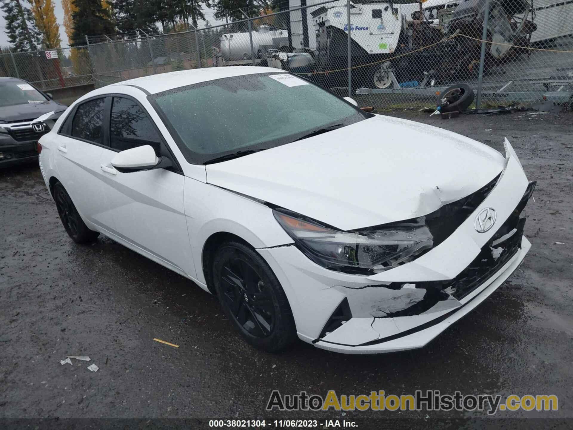 HYUNDAI ELANTRA HYBRID BLUE, KMHLM4AJ5MU010761