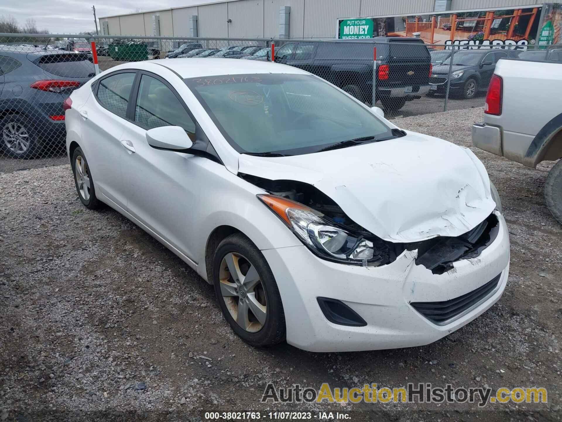 HYUNDAI ELANTRA GLS, 5NPDH4AE6DH266577