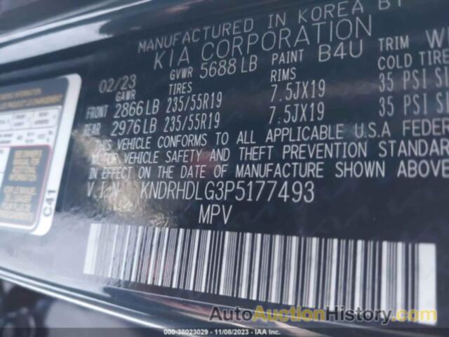 KIA SORENTO HYBRID EX, KNDRHDLG3P5177493