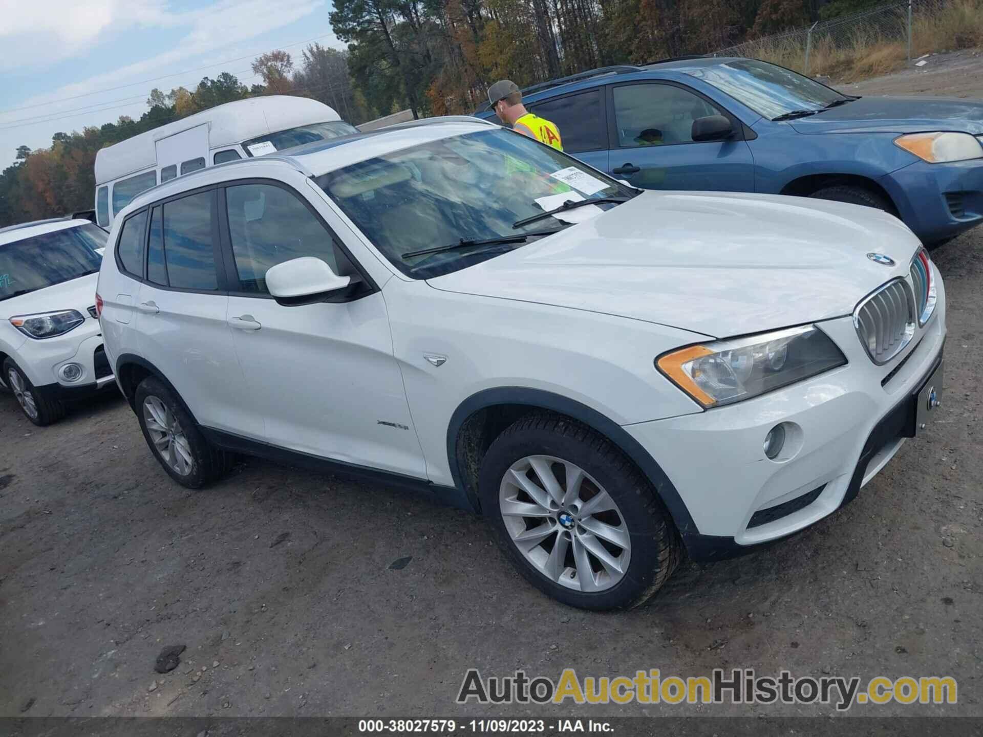 BMW X3 XDRIVE28I, 5UXWX9C58D0A23941