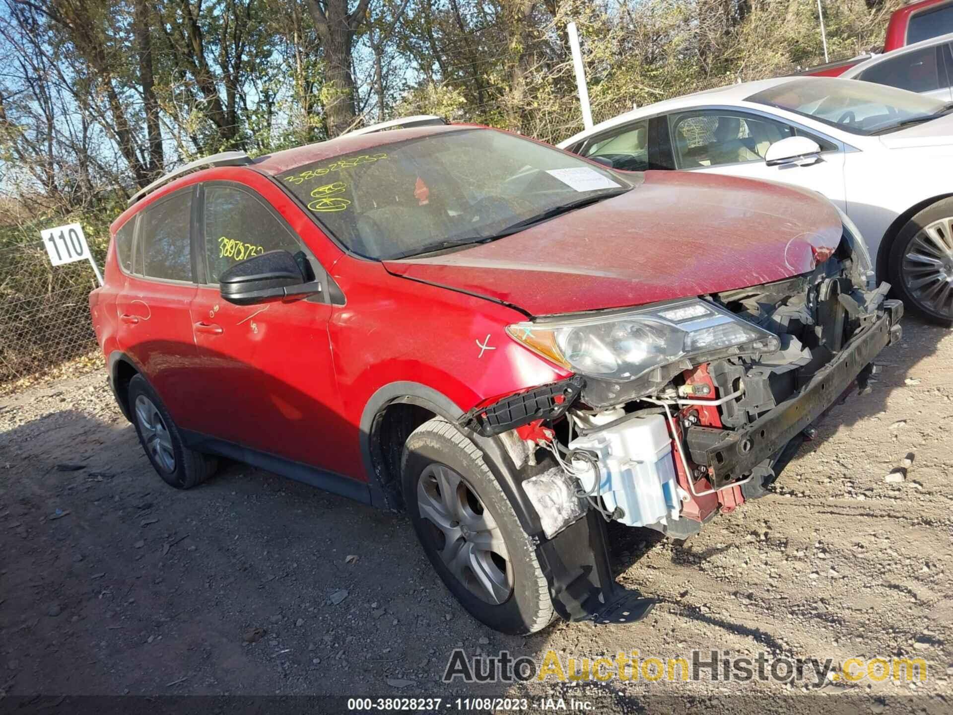 TOYOTA RAV4 LE, 2T3ZFREV4FW206683