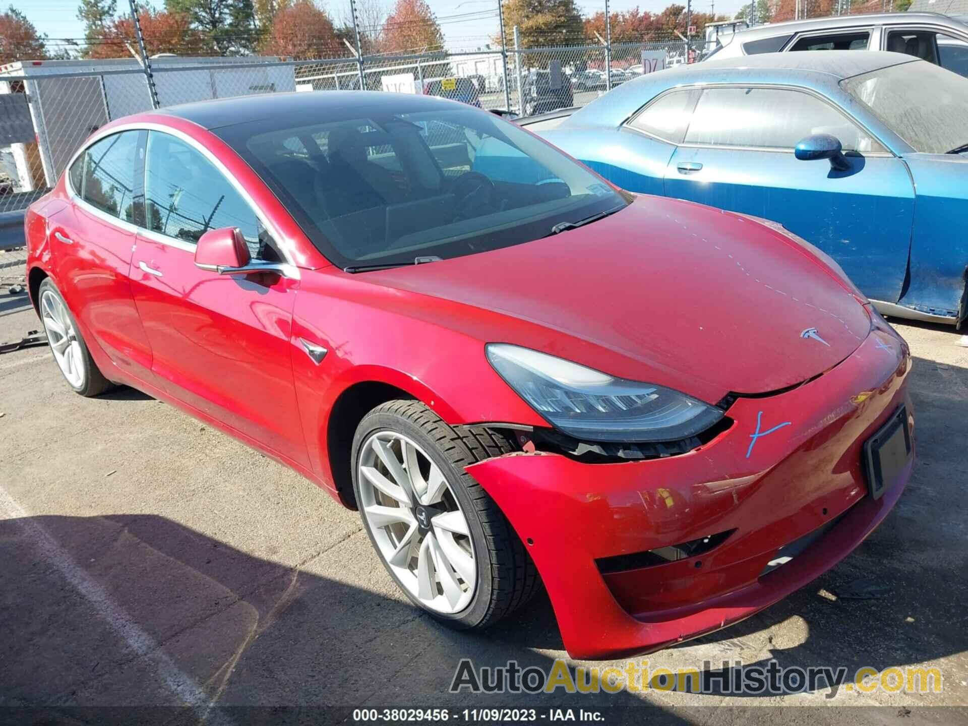 TESLA MODEL 3 MID RANGE/LONG RANGE, 5YJ3E1EA6JF031181