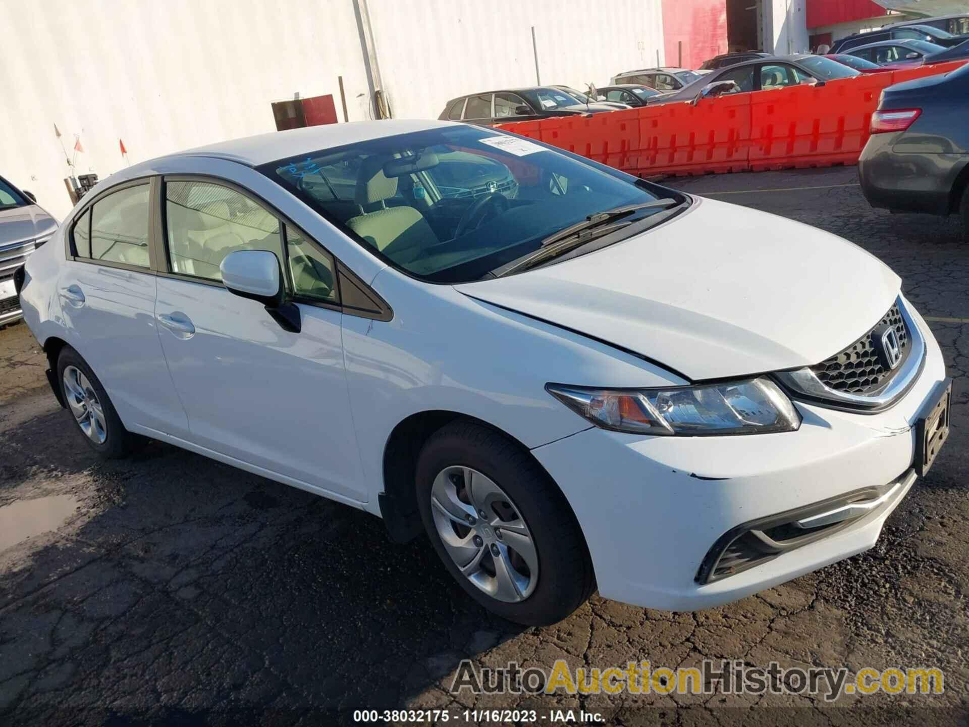 HONDA CIVIC SEDAN LX, 2HGFB2F56FH530658