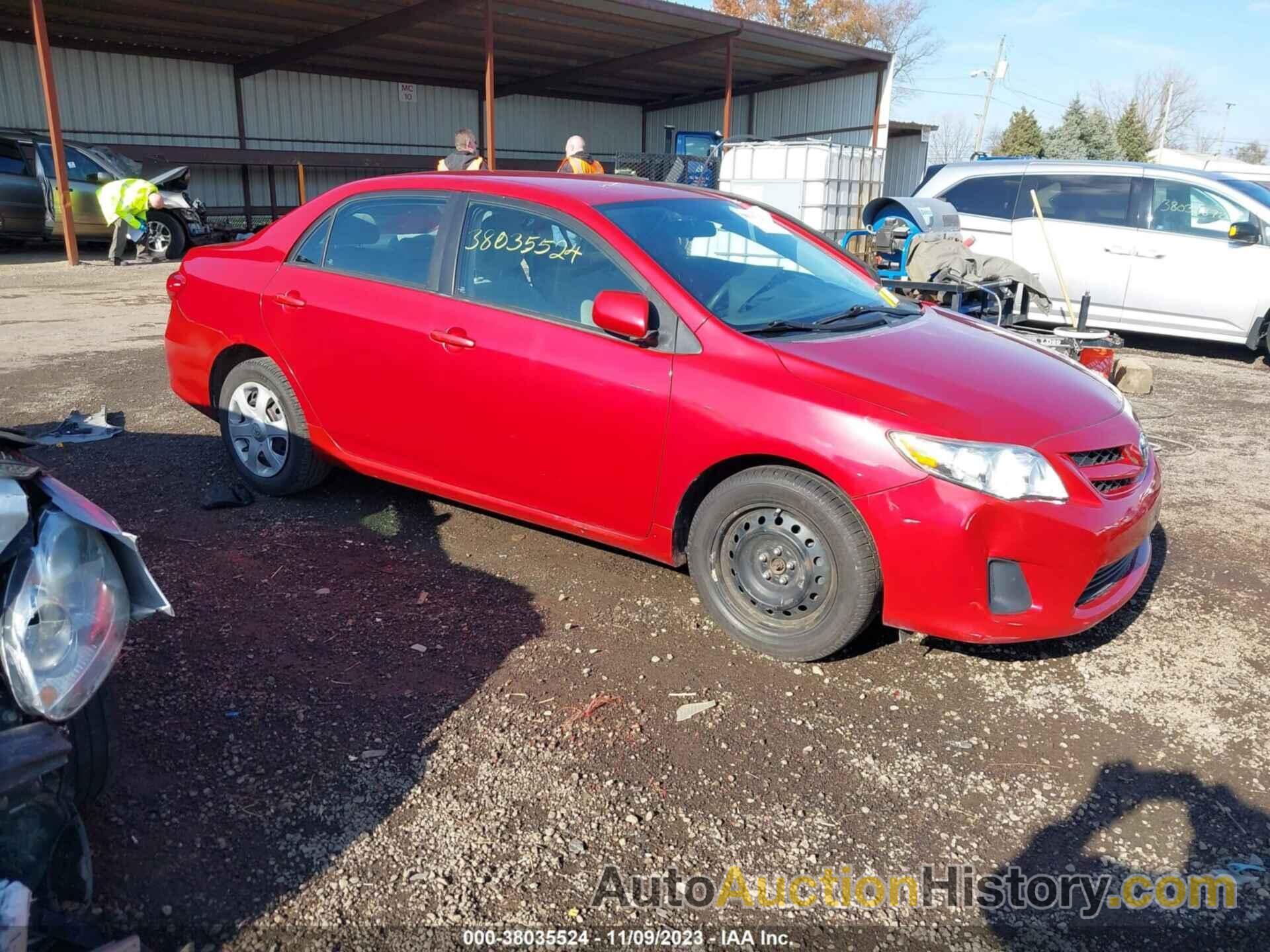 TOYOTA COROLLA LE, 2T1BU4EEXCC787753