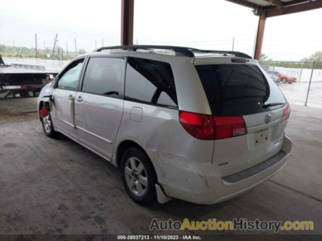 TOYOTA SIENNA XLE, 5TDZA22C45S273308