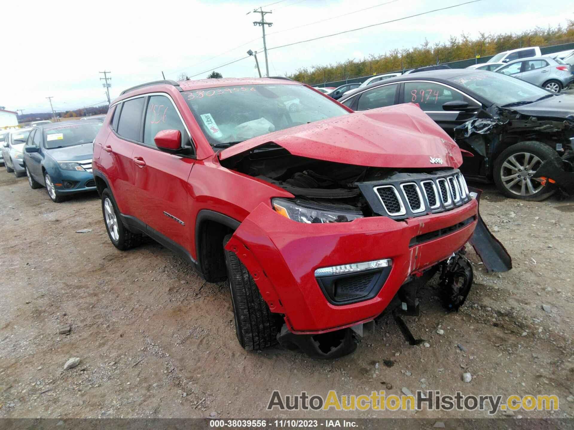 JEEP COMPASS LATITUDE, 3C4NJDBB3JT177025