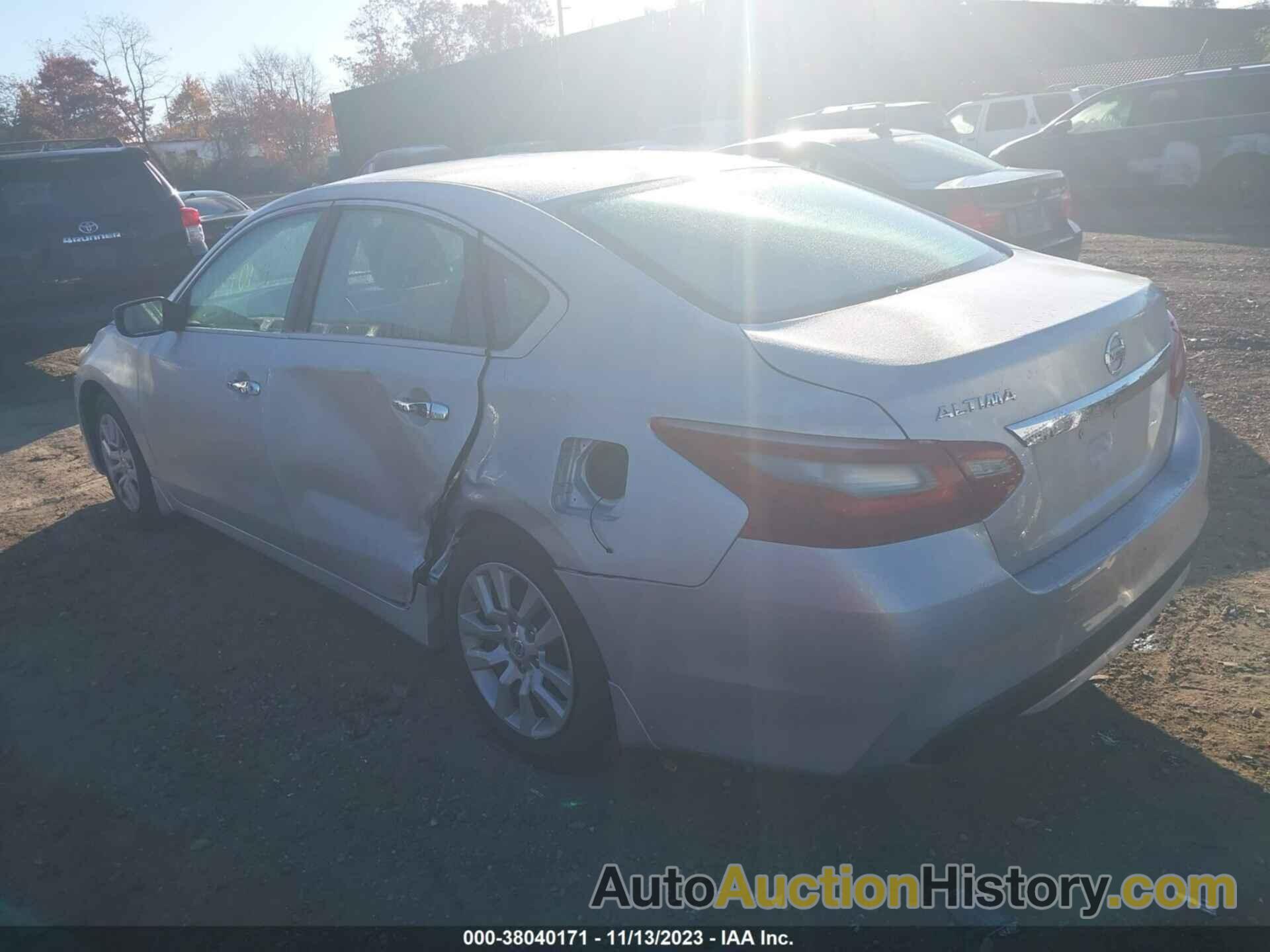 NISSAN ALTIMA 2.5 S, 1N4AL3AP3JC292774