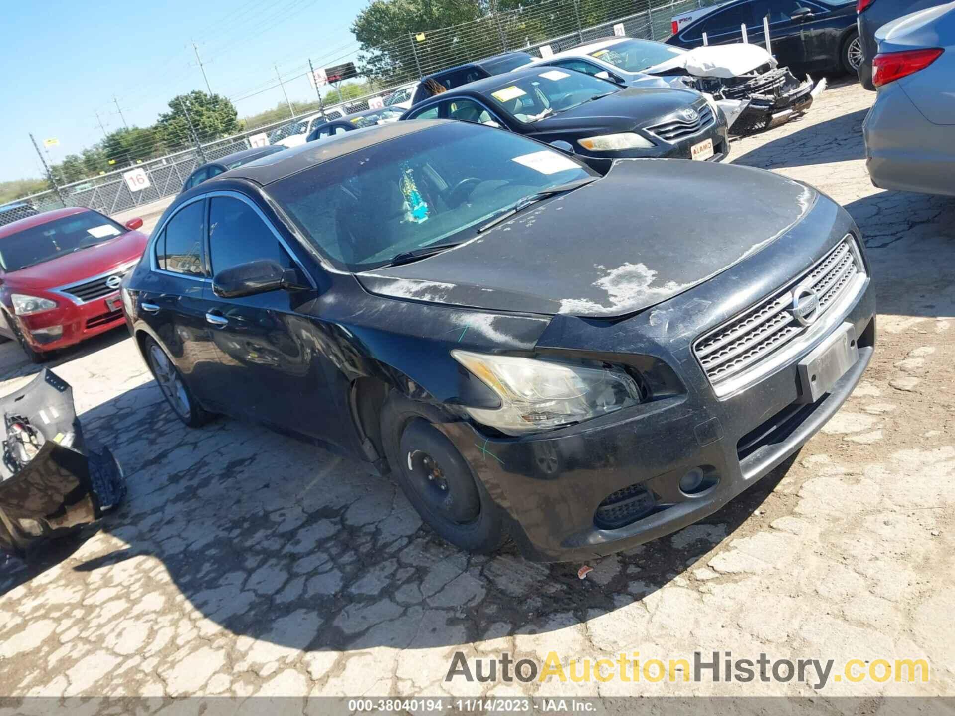 NISSAN MAXIMA 3.5 S, 1N4AA51E09C839348