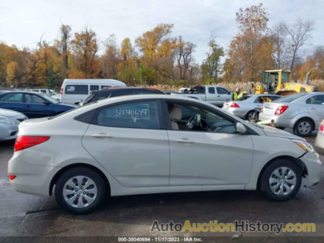 HYUNDAI ACCENT SE, KMHCT4AE1GU166287