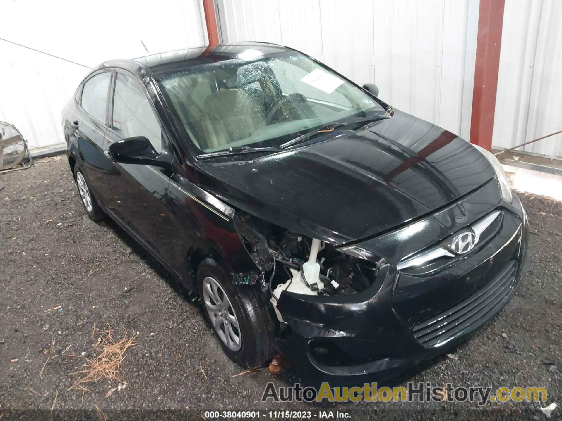 HYUNDAI ACCENT GLS, KMHCT4AE2DU433691