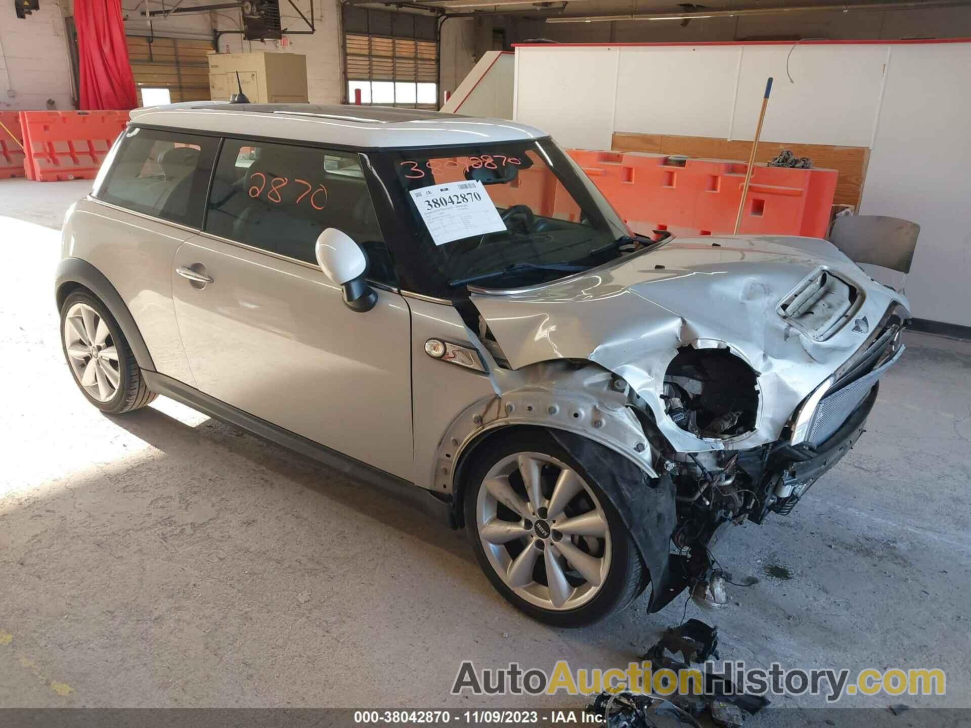 MINI COOPER S S, WMWSV3C53BTY25029