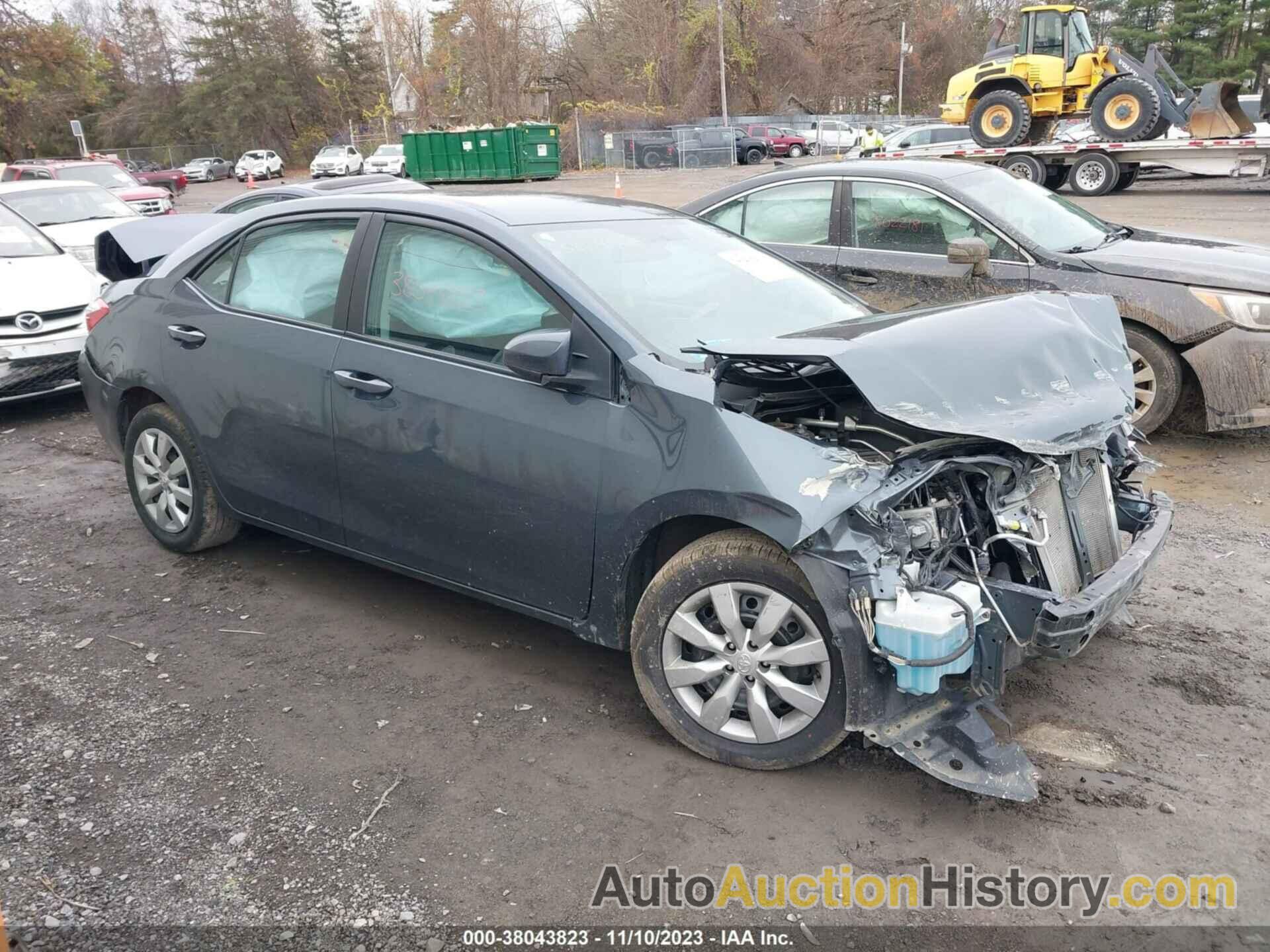 TOYOTA COROLLA LE, 2T1BURHE4FC416746