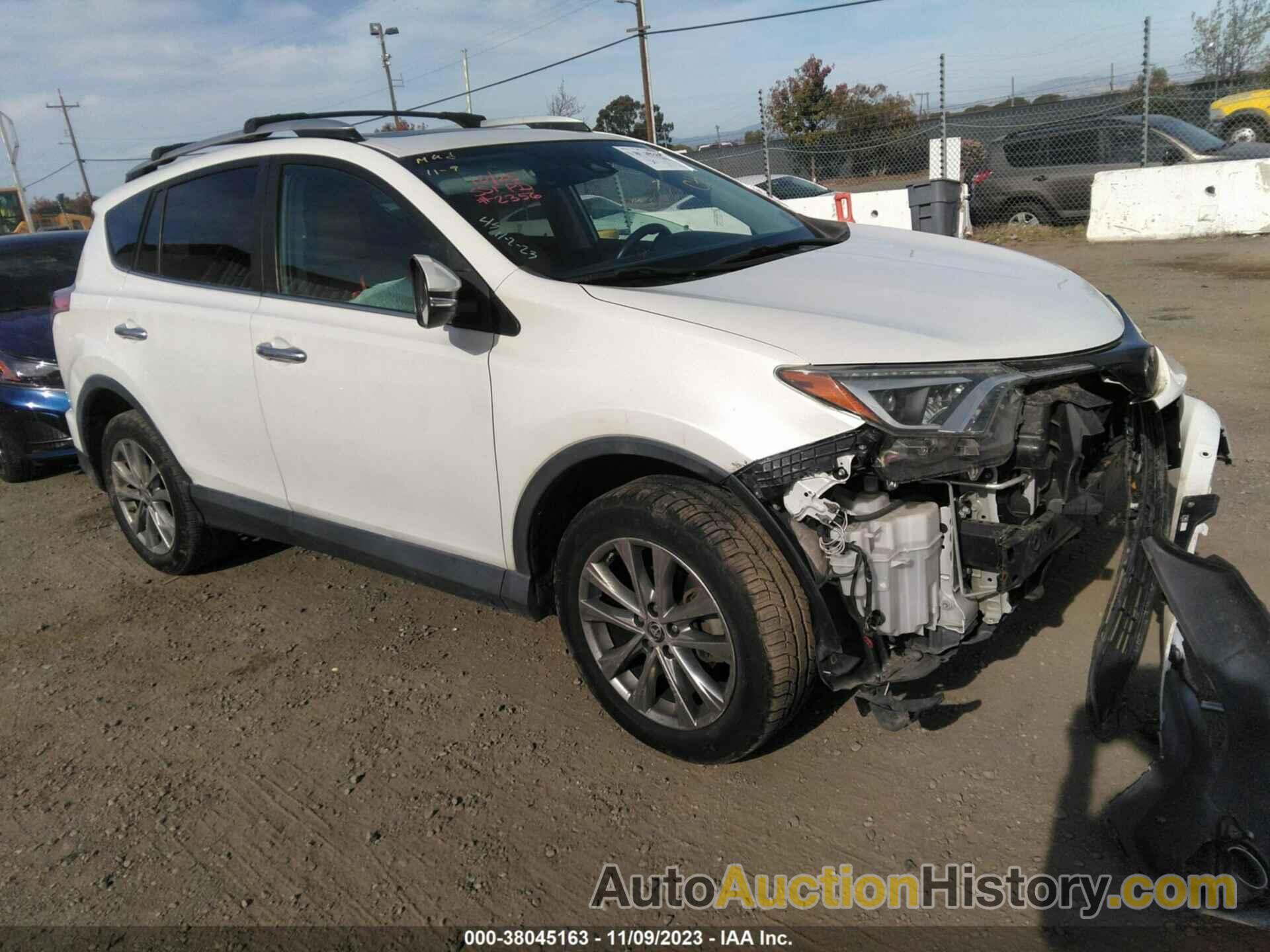 TOYOTA RAV4 LIMITED, 2T3YFREV5GW292356